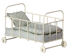 Load image into Gallery viewer, Maileg Micro Metal Baby Cot

