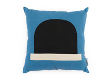 Load image into Gallery viewer, Pantomime Square Cotton Canvas Cushion
