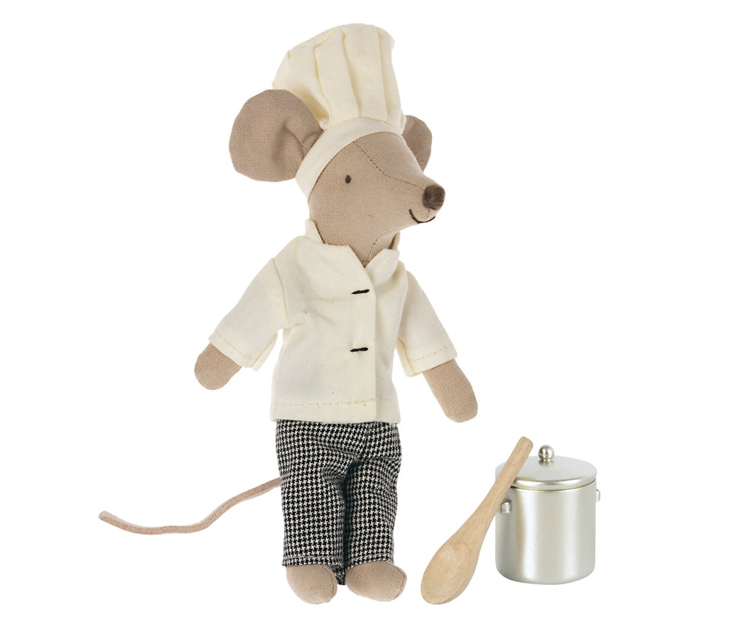 Chef Mouse with Soup Pot