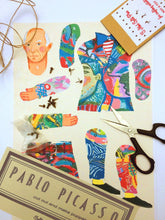 Load image into Gallery viewer, Pablo Picasso Cut Out and Make Puppet
