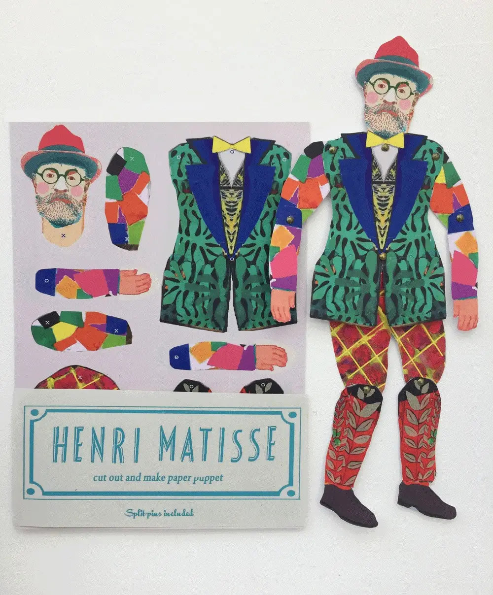 Henri Matisse Cut Out and Make Puppet