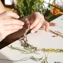 Load image into Gallery viewer, Huckleberry Make Your Own Fresh Flower Necklace
