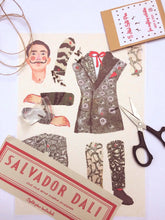 Load image into Gallery viewer, Salvador Dali Cut Out and Make Puppet
