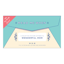 Load image into Gallery viewer, Read Me When Box: Letters to My Wonderful Mom
