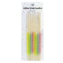 Load image into Gallery viewer, Glitter Beeswax Wish Candles
