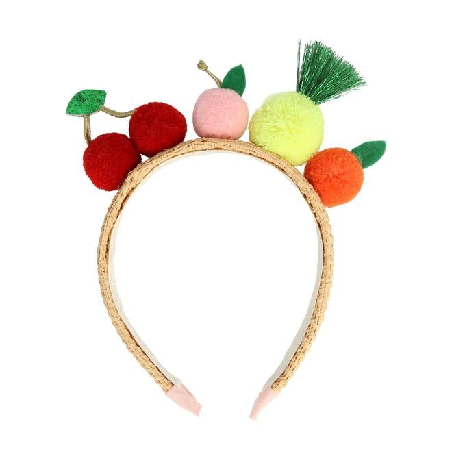 Fruit Pompom Headband